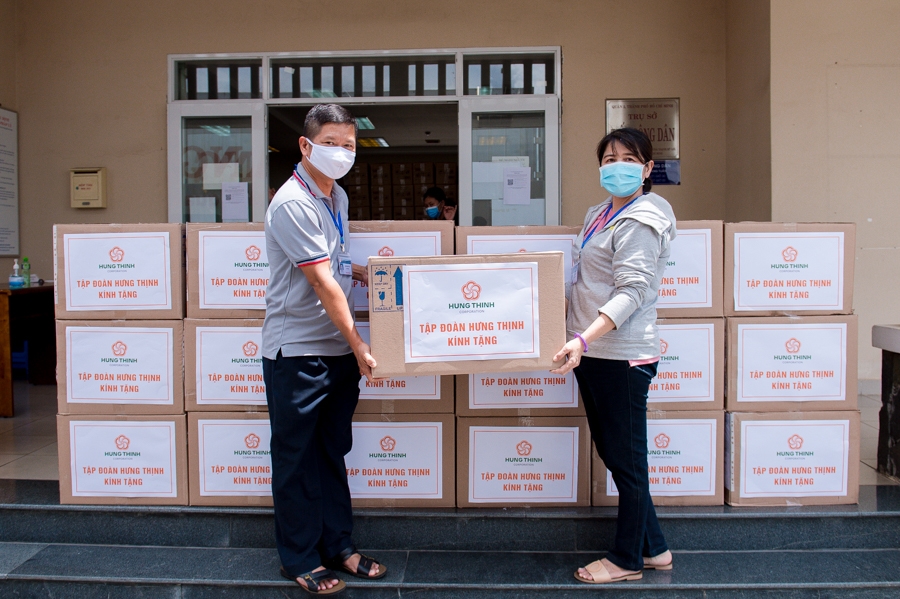 Tập đoàn Hưng Thịnh hỗ trợ khẩn hàng chục tỷ đồng cho TP HCM phòng, chống dịch Covid-19