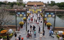 di san hue mien phi tham quan trong 3 ngay tet