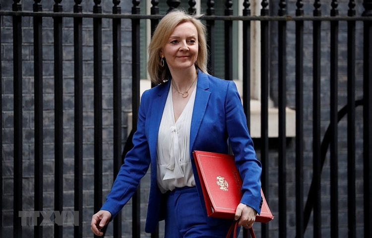 Ngoại trưởng Anh Liz Truss. 