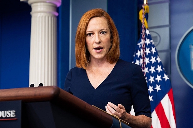 Thư ký báo chí Nhà Trắng Jen Psaki.