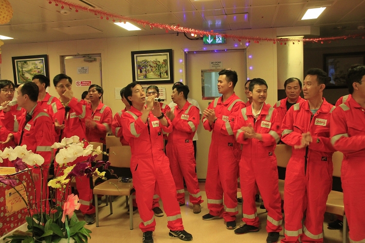 lanh dao pvn tham va lam viec tren gian stv cpp va cntt so 2