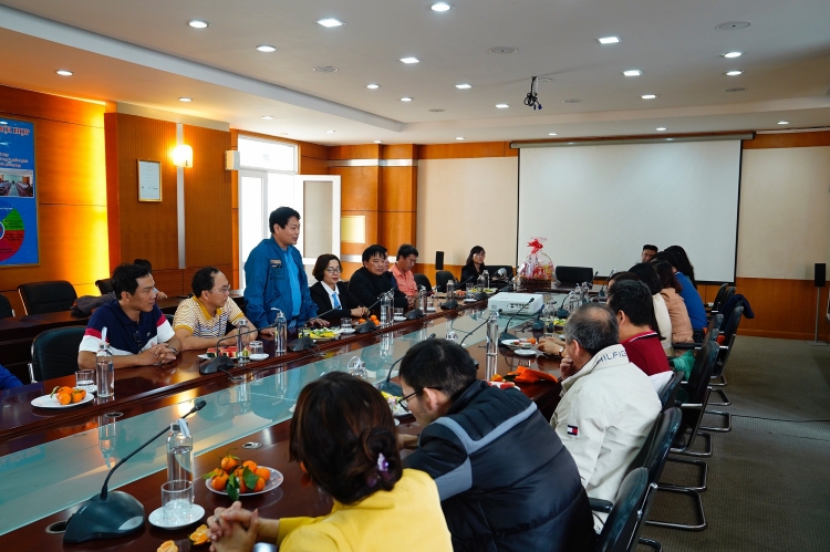 Công đoàn PVFCCo thăm và làm việc với Công đoàn VNPOLY