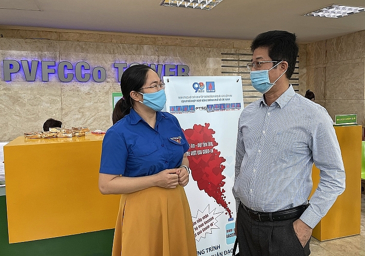 Ấm áp tình người Dầu khí trong ngày hội hiến máu nhân đạo tại PVFCCo