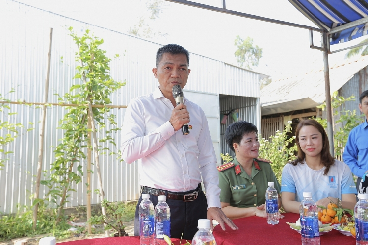 PVCFC phối hợp Công an tỉnh Cà Mau trao nhà Đại đoàn kết tại xã Khánh Bình, huyện Trần Văn Thời