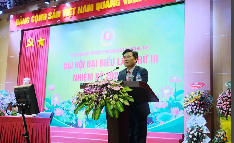 Hội CCB PVFCCo tổ chức thành công Đại hội Đại biểu lần thứ III, nhiệm kỳ 2022-2027