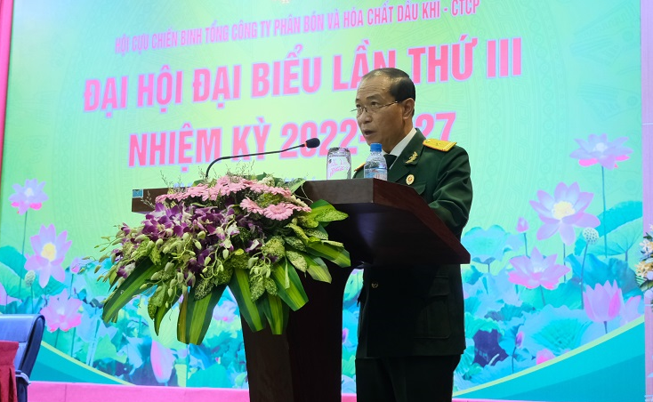 Hội CCB PVFCCo tổ chức thành công Đại hội Đại biểu lần thứ III, nhiệm kỳ 2022-2027