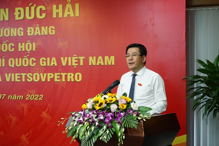 Đoàn công tác của Quốc hội làm việc với Petrovietnam và Vietsovpetro
