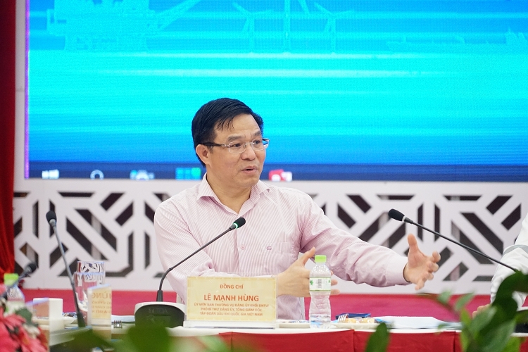 Đoàn công tác của Quốc hội làm việc với Petrovietnam, PTSC