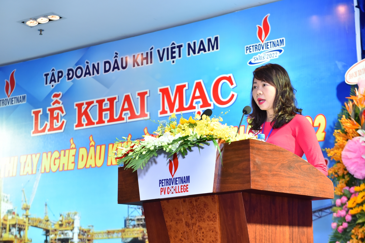 Tưng bừng khai mạc Hội thi tay nghề Dầu khí lần thứ VII