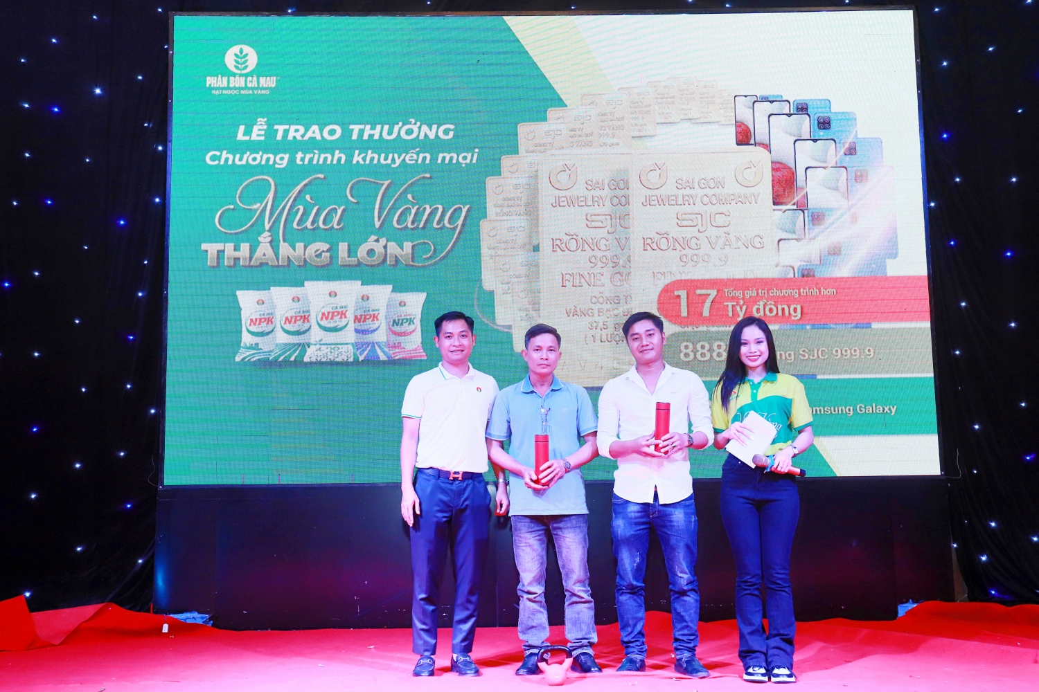 Phân bón Cà Mau: “Mùa vàng thắng lớn” tiếp nối những bờ vui