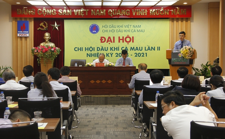 chi hoi dau khi ca mau to chuc dai hoi lan thu ii nhiem ky 2018 2021