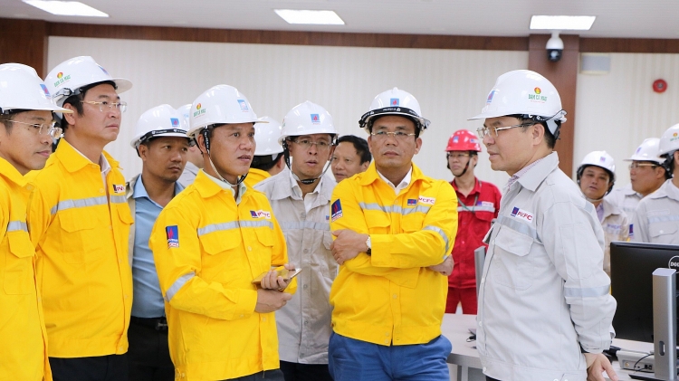 tong giam doc pvn lam viec tai cum khi dien dam ca mau
