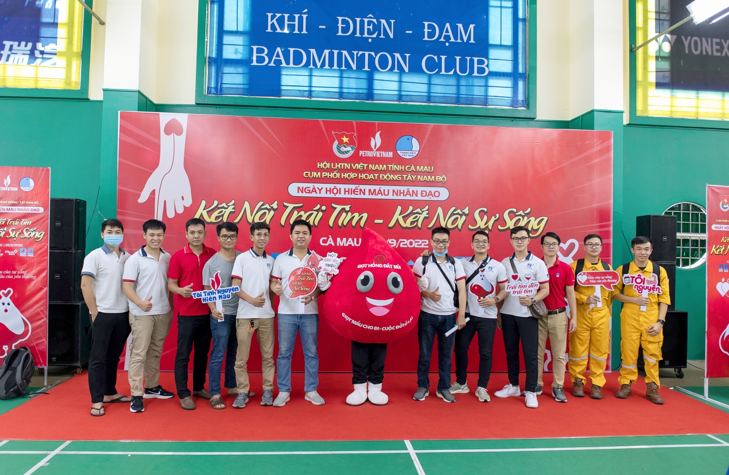 Hiến máu nhân đạo “Kết nối trái tim - Kết nối sự sống” tại cà Mau