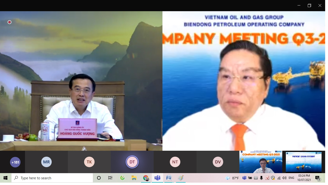 Chủ tịch HĐTV Petrovietnam Hoàng Quốc Vượng: BIENDONG POC là điển hình thành công nhờ chuyển đổi số