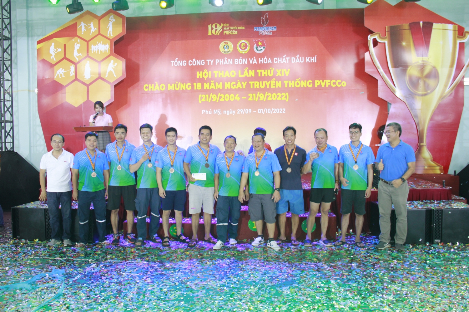 Hội thao truyền thống lần thứ 14 của PVFCCo thành công tốt đẹp