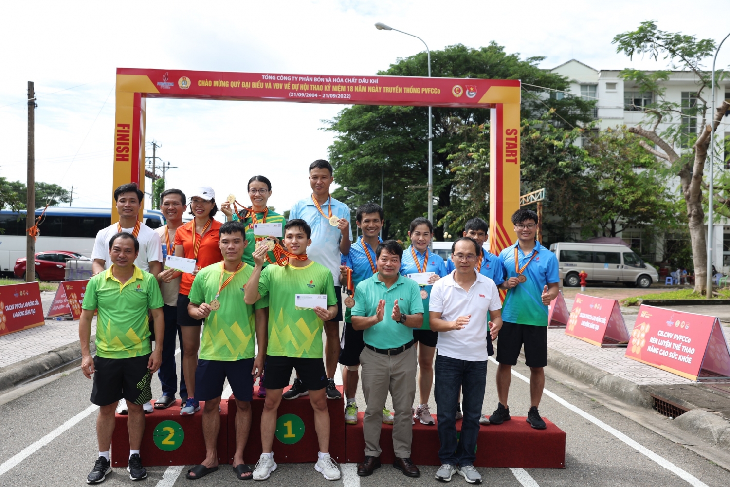 Hội thao truyền thống lần thứ 14 của PVFCCo thành công tốt đẹp