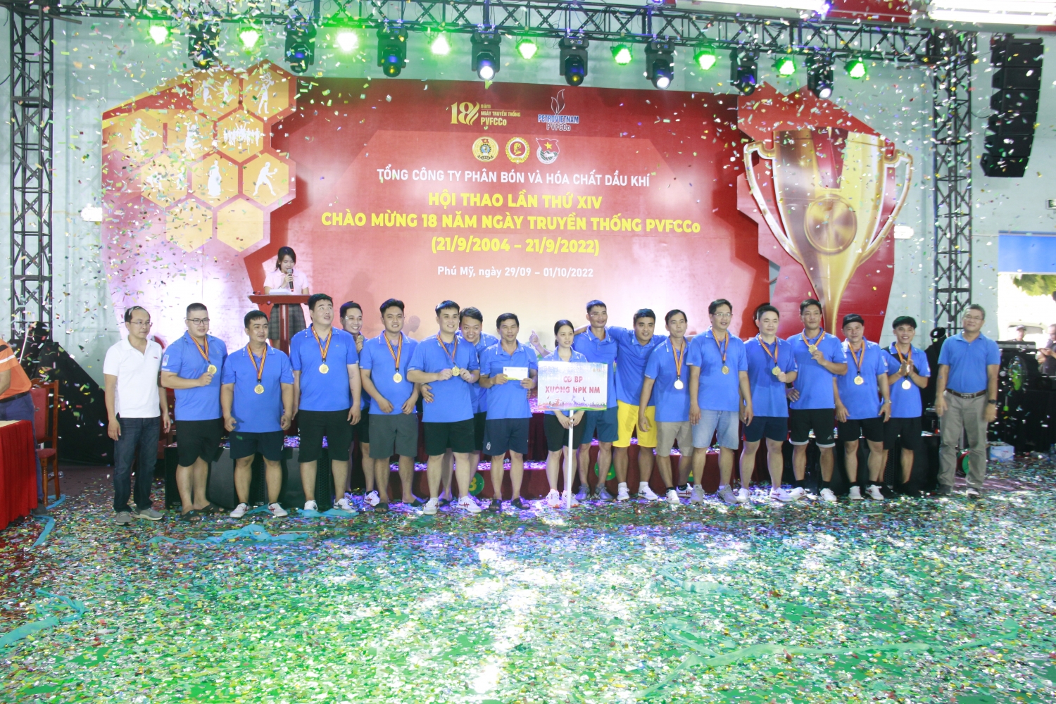 Hội thao truyền thống lần thứ 14 của PVFCCo thành công tốt đẹp