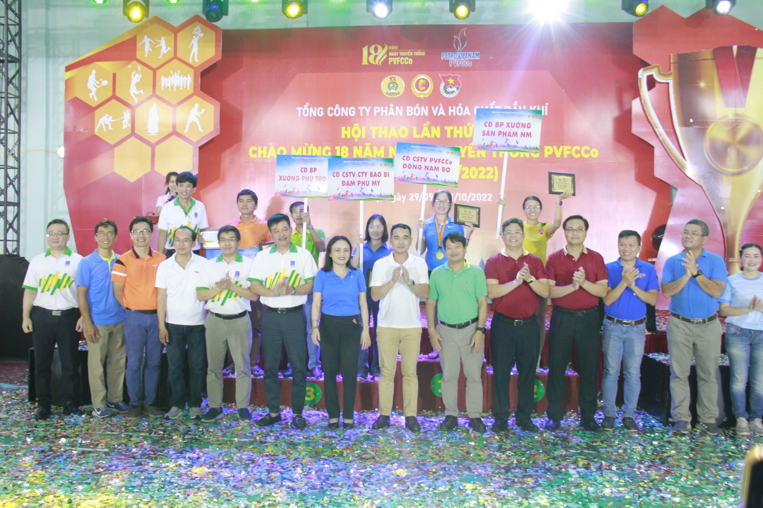 Hội thao truyền thống lần thứ 14 của PVFCCo thành công tốt đẹp