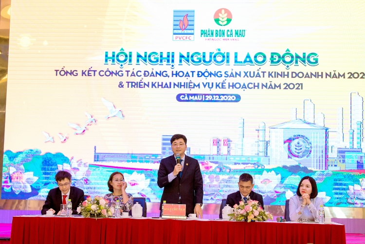 Phân bón Cà Mau năm 2020: Thành công từ quản trị hiệu quả, sự bản lĩnh, đồng lòng