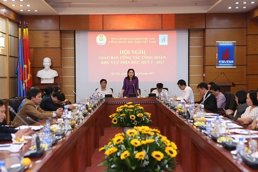 giao ban cong tac cong doan khu vuc phia bac