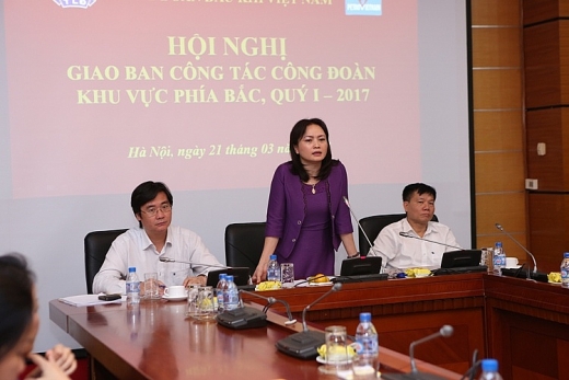 giao ban cong tac cong doan khu vuc phia bac